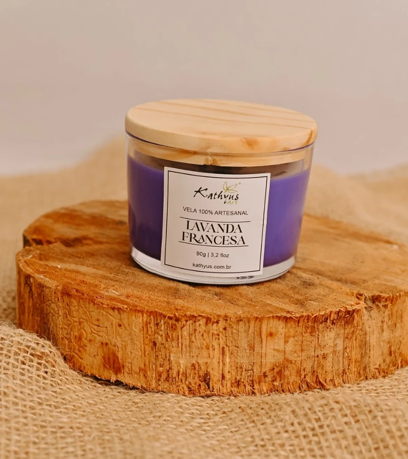 VELA LAVANDA FRANCESA